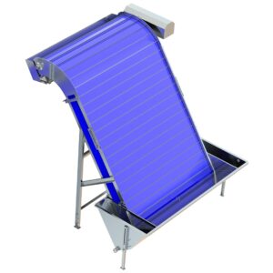 Alimentador do classificador de camarão